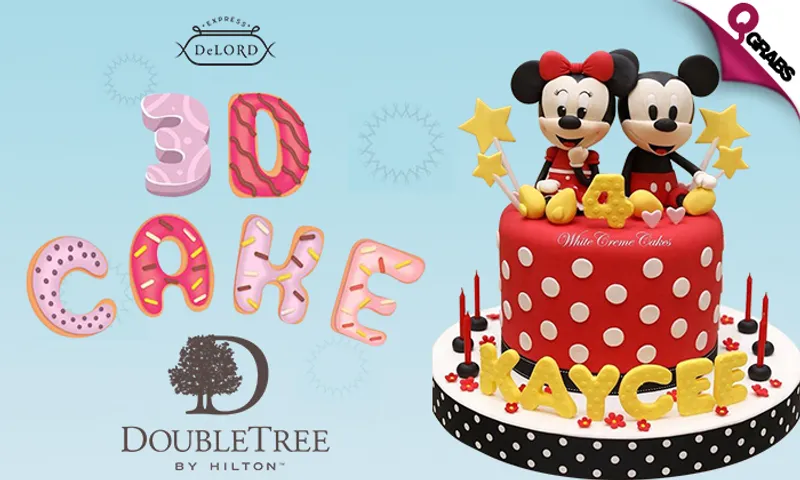 3D Cake from DeLORD Express at DoubleTree by Hilton, Doha!